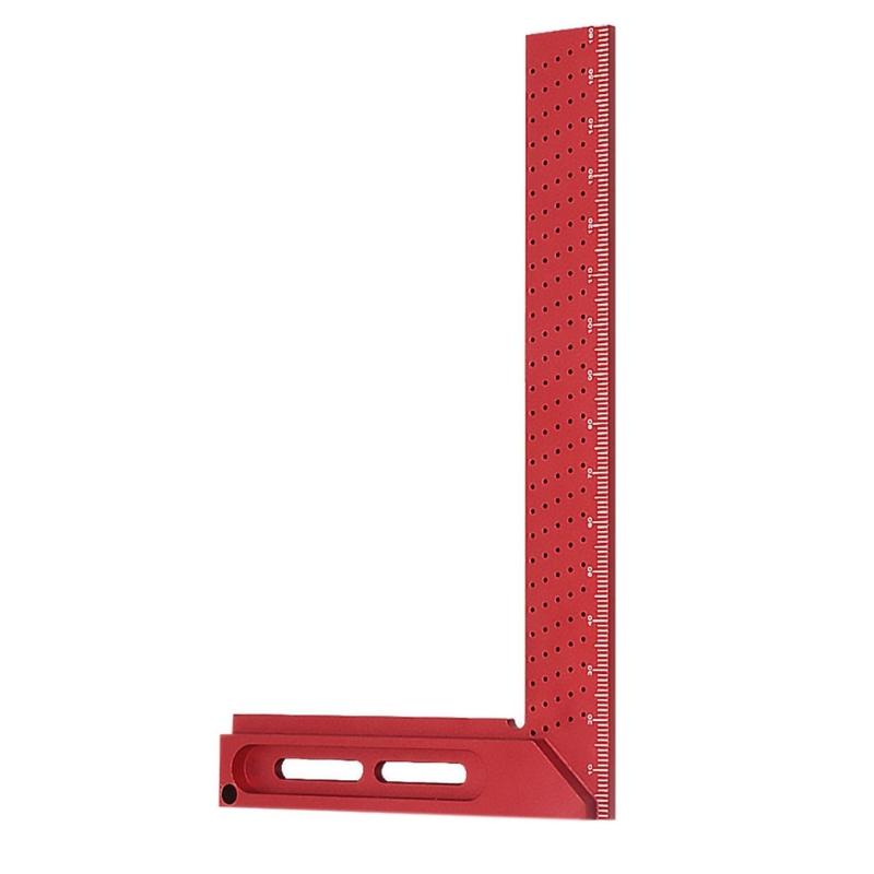 Т-образная линейка, Т-образная линейка для точной маркировки, Прецизионные инструменты для деревообработки Т-образный квадрат, Калибры для позиционирования разметки,(6inch)