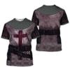 Good-looking Templar 3DT shirt printing clothing Harajuku short-sleeved best-selling summer new arrival new