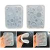 Star Quicksand Shaker Filler Mold DIY Epoxy Resin Mold Filling Accessories Silicone Mould Necklace Jewelry Craft Casting