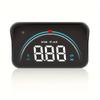Проекционный дисплей M8 HUD, предупреждение о превышении скорости автомобиля OBD2 II EUOBD, температура воды, цифровая проекция, лобовое стекло, автомобиль, электроника