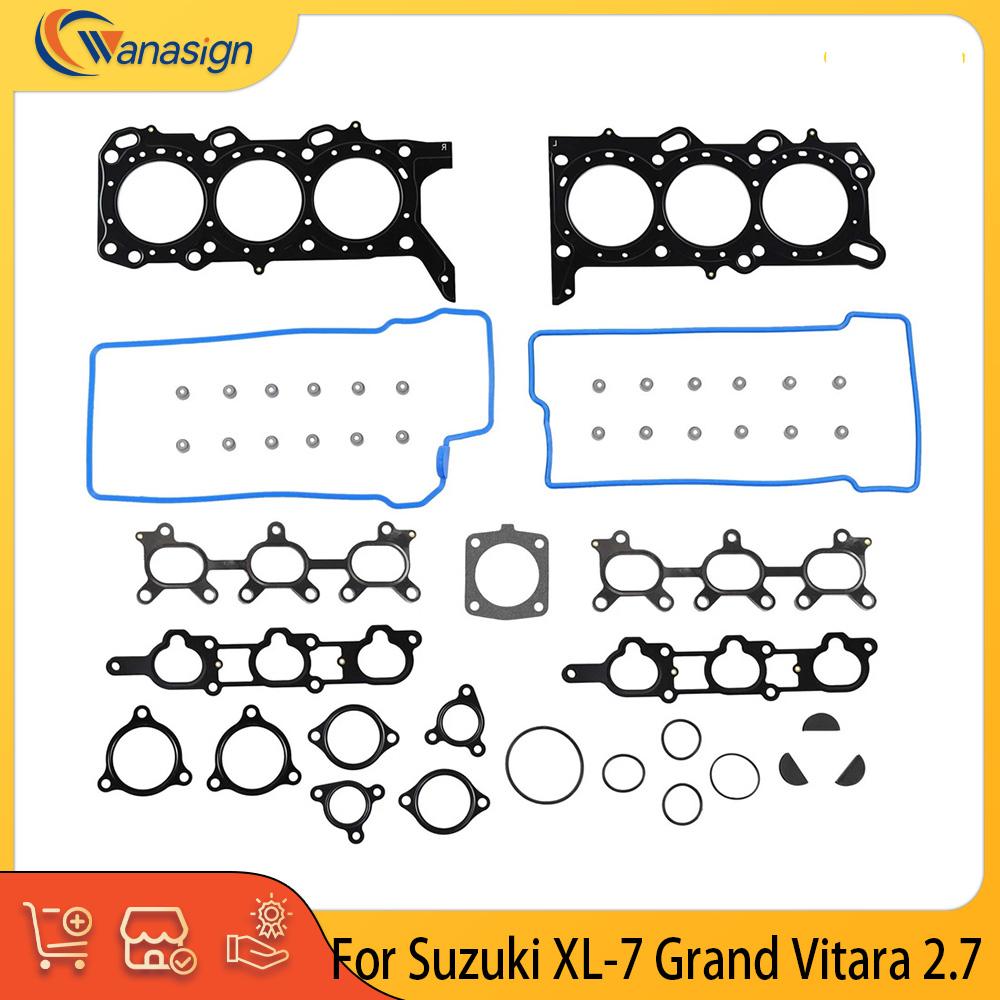 Engine Parts Full Gasket Set Fit 2.7 L V6 Gas For Suzuki XL-7 Grand Vitara 2.7L HGS524