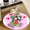 Marvin the Martian Chair Mat   Round Carpet for Home Decor, Office Use, and Gifts   Suitable for Bedrooms, Living Roomss0266b