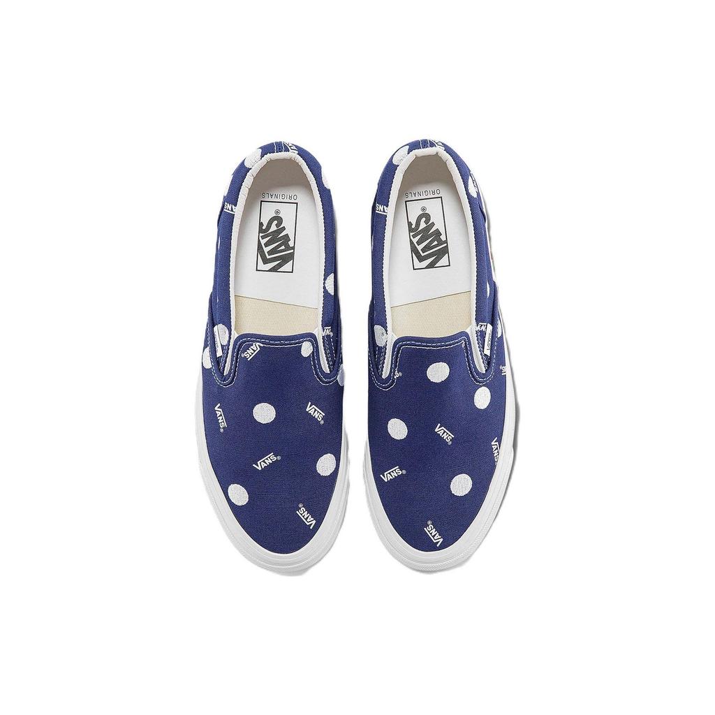 Vans Slip-On LX Low Top Skate Shoes Unisex Sneakers White Blue VN0A45JK84A