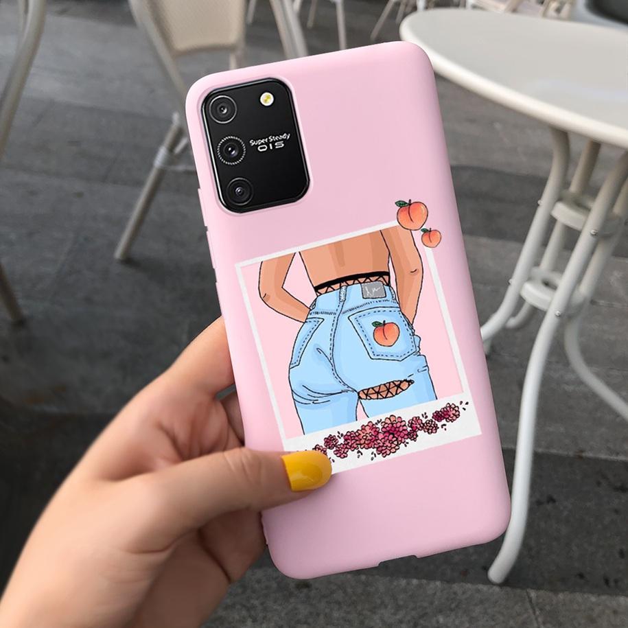 For Samsung Galaxy S10 Lite 2020 Case Colorful Flower Silicon Soft Back Cover For Samsung S10 Lite 2020 S5 S10lite SM-G770F Etui