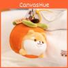 Persimmon Capybara Dog Pig Plush Toy Keychain Animal Pendant Decoration Gift