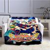 Captain Tsubasa Cartoon Blankets Picnic Blanket Warm Flannel Blankets Soft and Comfortable Blanket Bed Linings Birthday Gift