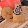 BOBO BIRD Colorful Wooden Analog Quartz Movement with Date Handcrafted Luxury Casual Watch with Gift Box Men's Watch, Display,
