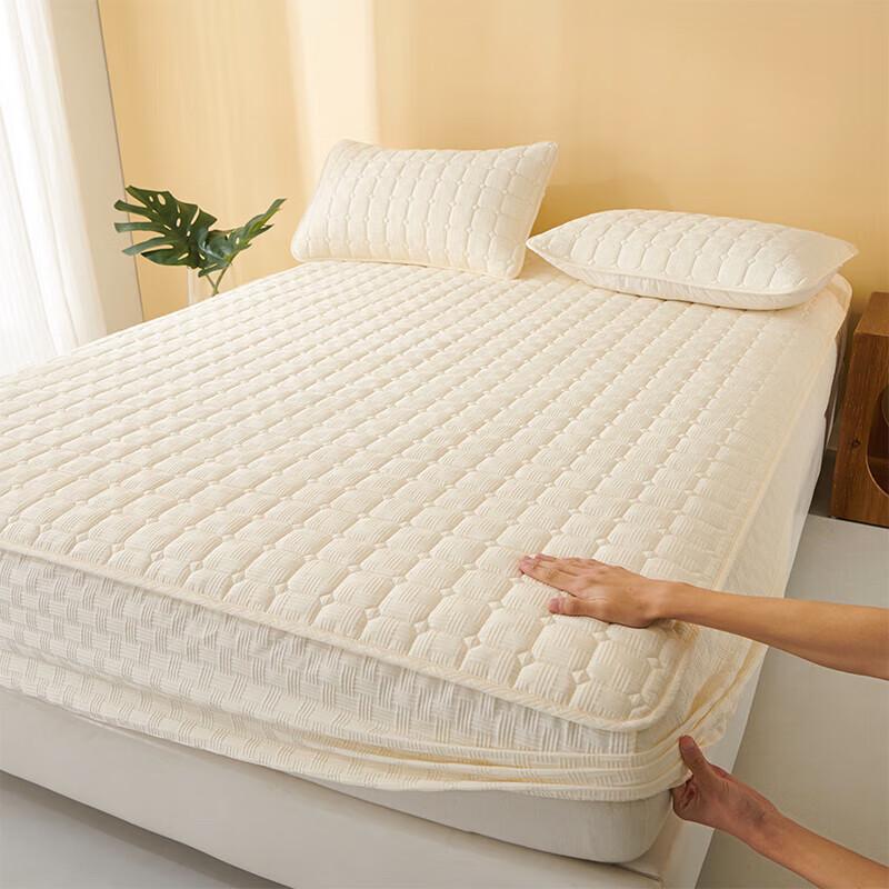 HLA Home Thickened Fitted Sheet