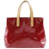 Lead PM Handbag M91990 Pomdamul Red Monogram Vernis Women Used