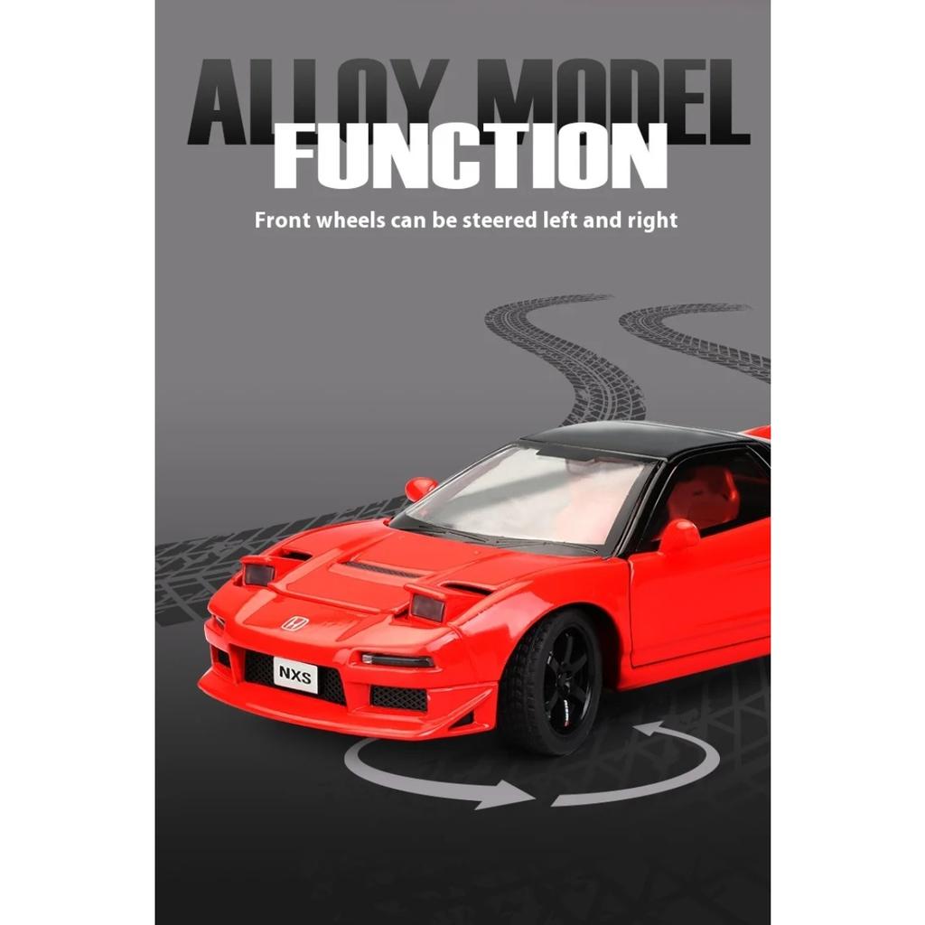1/32 Honda Acura NSX NA1 Суперкар Гоночный Спортивный Пара Сплав Металл Литье под Давлением Модель Автомобиля Оттянуть Коллекция & Хобби Подарки Презент