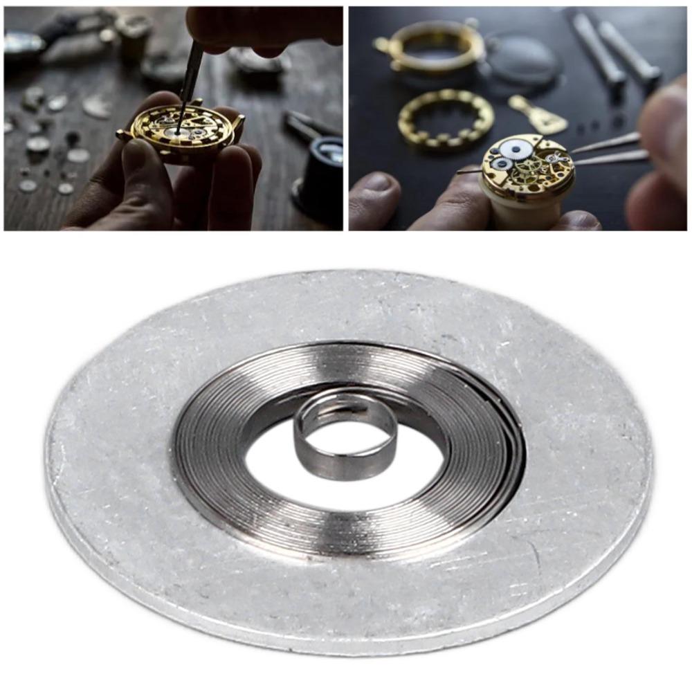 Metal Clockwork Spring Mainspring Replacement Durable Movement Mainspring Mechanical Watches