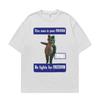 This Unisex Is Your FRIEND Portland Frog AntiICE Tshirt Absurdist Protest Funny Meme Tshirts Unisex Women Summer Tops Loose T Shirt