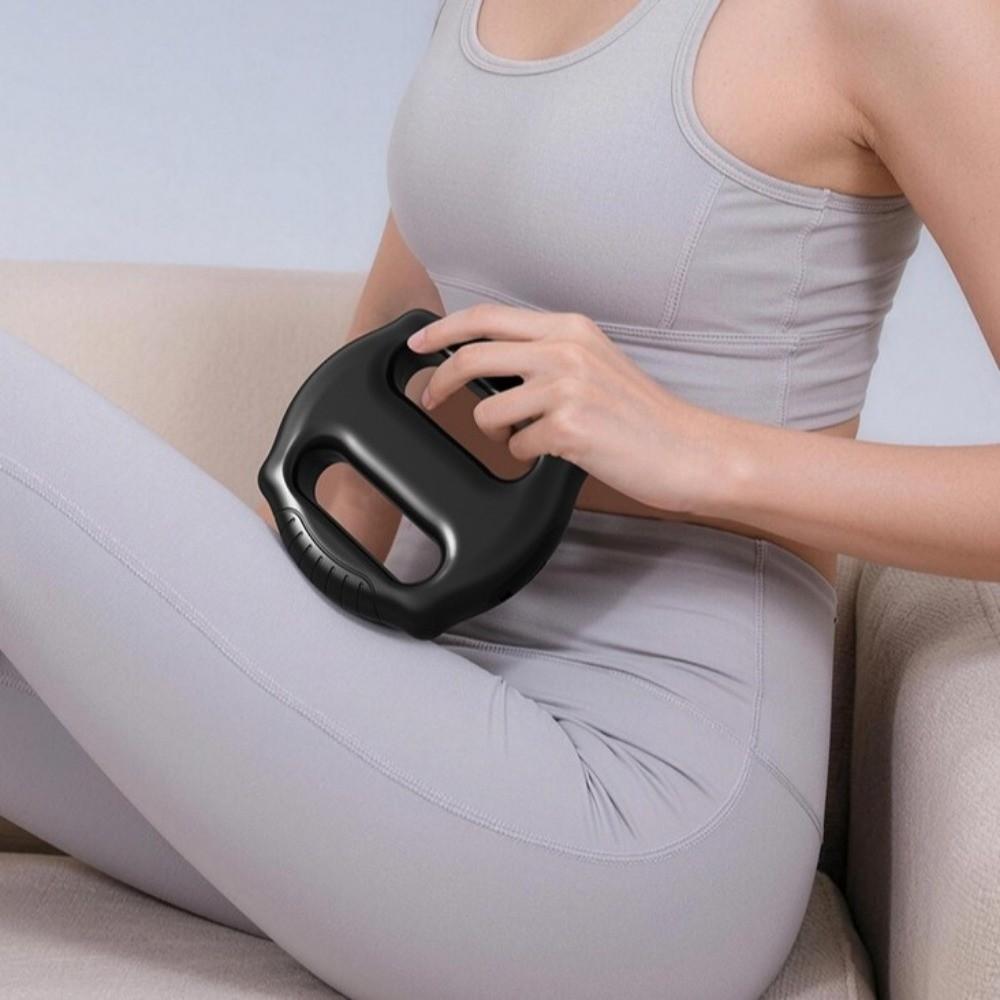 Full-Body Electric Fascia Ring Hot Compress Muscle Handheld Massager Back Waist Leg