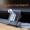 Автомобильный держатель для телефона Tesla: База универсального держателя с шаровым креплением 17 мм для приборной панели и воздуховода.