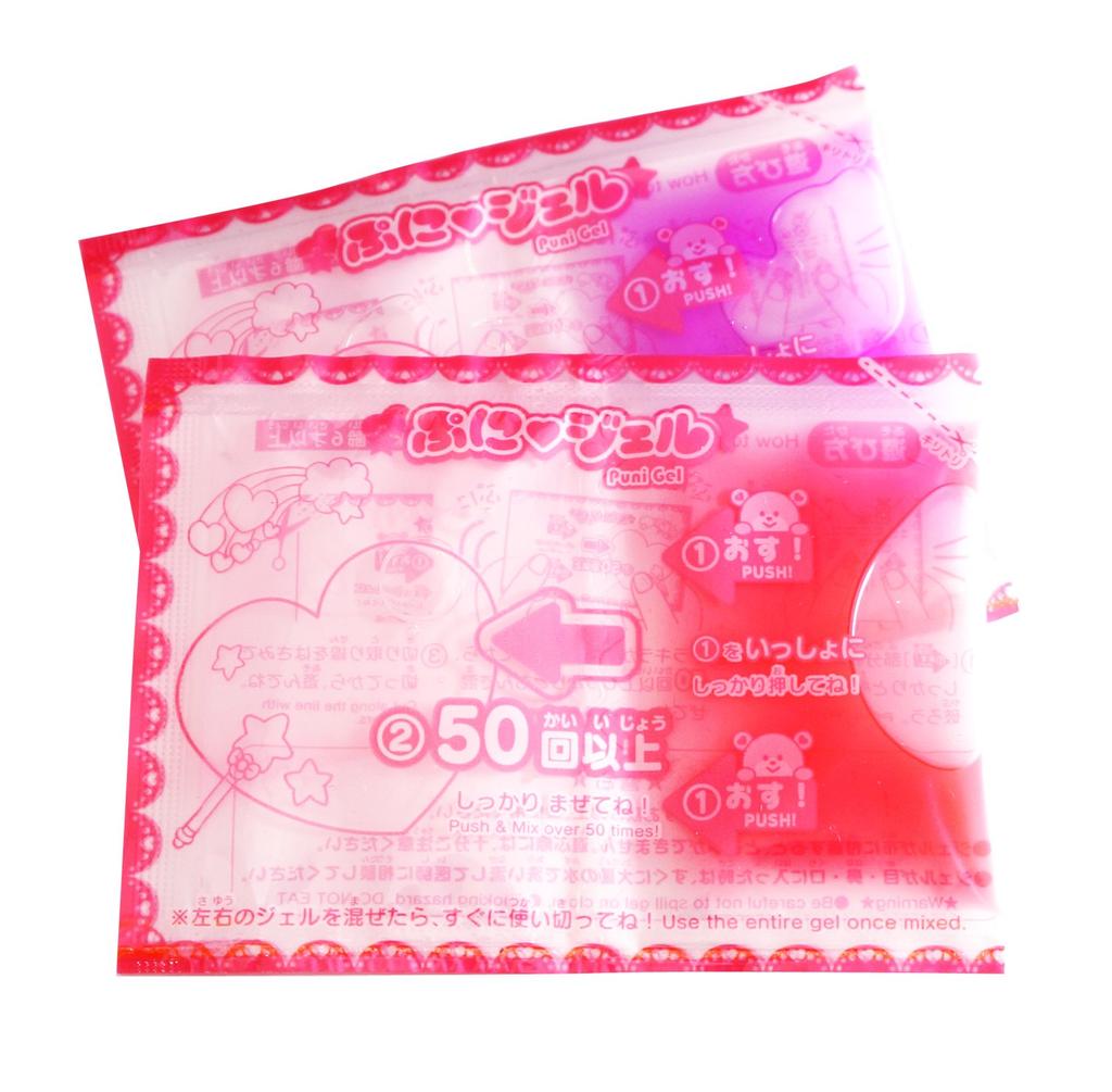 Kiradeco Art Puni Gel Цветной гель (продано отдельно) Розовый/фиолетовый PGR-07