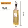 Utool 500ml Square Glass Oil Dispenser Set
