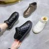 Snow Boots Female Short Tube Student New Winter Snow Cotton Shoes Piled Thickened Bread Shoes Non-slip Warm Women's Cotton Boots