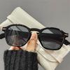 Солнцезащитные очки женские солнцезащитные очки с защитой от ультрафиолета мужские круглые большие простые очки для большого лица 3550