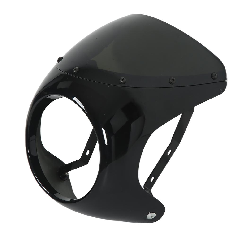 7-дюймовый обтекатель фары мотоцикла защитное ветровое стекло универсальное для большинства мотоциклов круглое