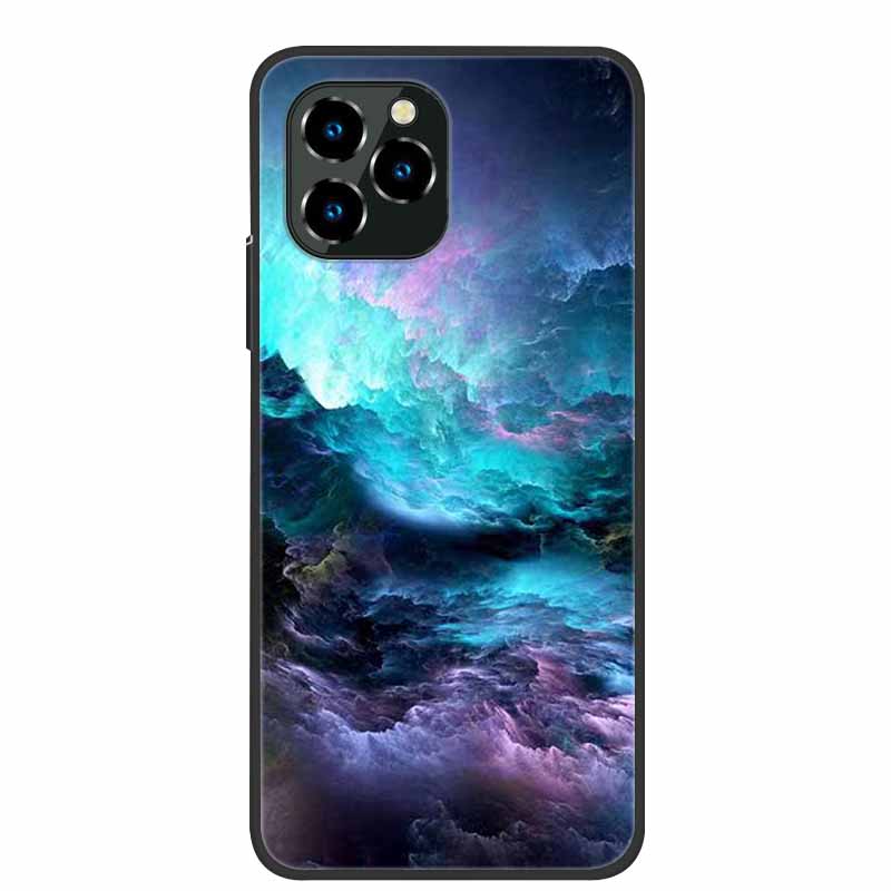 Phone Case For Oukitel C21 Pro Christmas Silicone TPU Soft Cover For Oukitel C21 Pro Coque Protector Bumper OukitelC21 Elk Funda