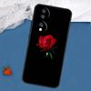 Red Rose Case For Honor Magic 5 6 8 Pro 7 Lite 200 400 50 70 90 X8c X8b X9a X9b X9c X9d Win RT Cover
