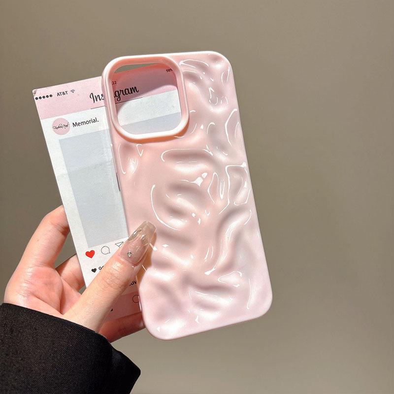 Чехол для iPhone 16 Pro Max с 3D текстурой метеорита и узором морщин, совместимый с iPhone 14 и 15