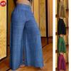 Women's High Waist Wide Leg Pants Spring/Summer Casual Solid Color Pants Yoga Pant