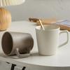 Керамические кружки с ручкой Чашка для латте, молочный чай, овсянка, чашка для завтрака, посуда для напитков, чайная посуда, кухонные принадлежности для офиса, подарки для друзей