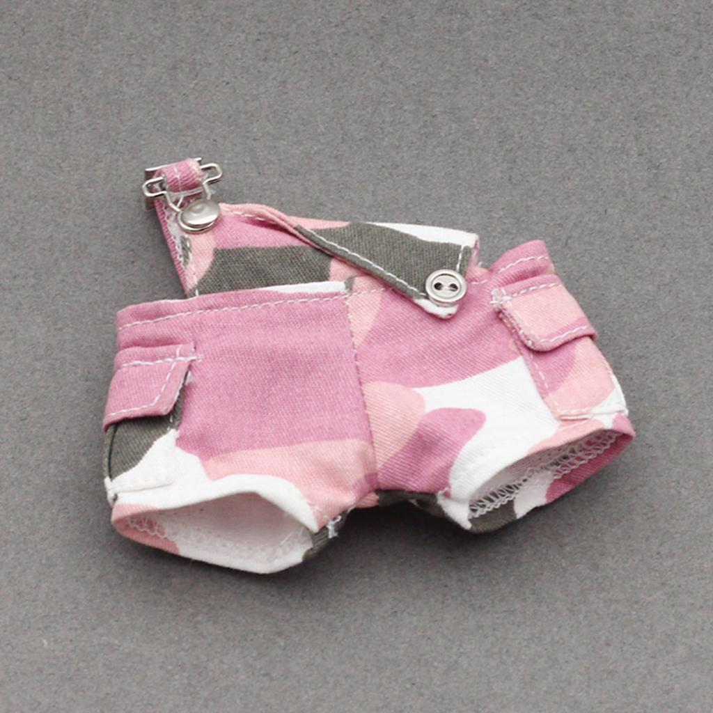 Модные кукольные комбинезоны для легкого наряжания куклы, брюки на подтяжках для фигурки куклы Лабубу, выставочная одежда