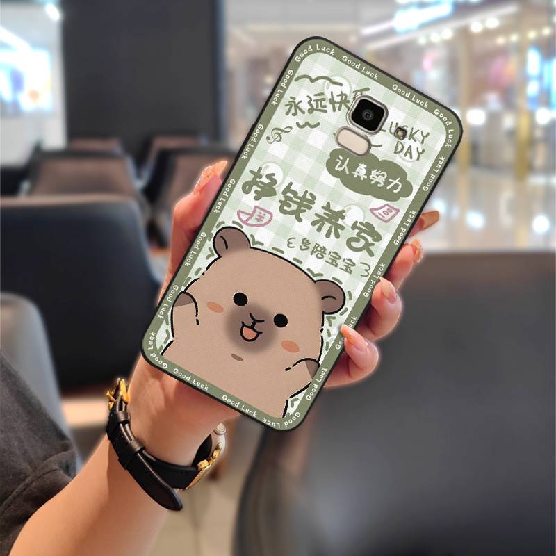 Противоударный Грязеотталкивающий Чехол для Телефона Для Samsung Galaxy J6 2018/SM-J600F Прочный Силиконовый Мультяшный Пыленепроницаемый Мягкий чехол