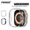 FONKEN Мягкий чехол для часов из ТПУ для Apple Watch 8 Ultra, 49 мм, бампер, противоударный защитный корпус, защита от царапин, чехол для часов Series 8