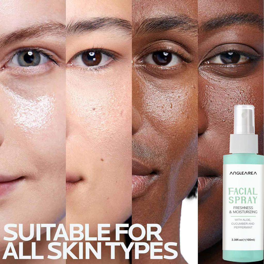 Увлажняющий гидромист с алоэ вера Освежающая вода для ухода за кожей Мист для лица с алоэ вера Питает Увлажняет Делает кожу гладкой и нежной