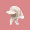 Sunshade Triangle Headscarf Hat Quick-drying Strappy Bandana Hat  Women