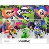 Amiibo Splatoon 3-Piece Set 3 Types Figure Ink Girl Boy Squid Series 3-Pack Imported Item