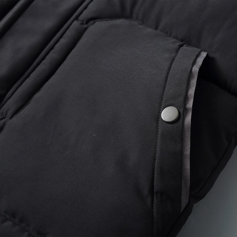 Осенне-зимние мужские куртки без рукавов с капюшоном, новинка 2022 года, повседневный теплый мужской жилет больших размеров M-5XL