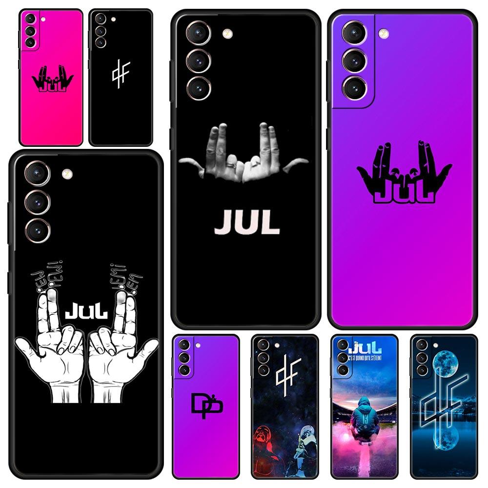 Чехол для телефона Samsung Galaxy S24 S23 S22 Ultra S20 S21 FE 5G S10 S9 Plus S10E S8 S7 Edge Мягкий силиконовый чехол JuL Rapper