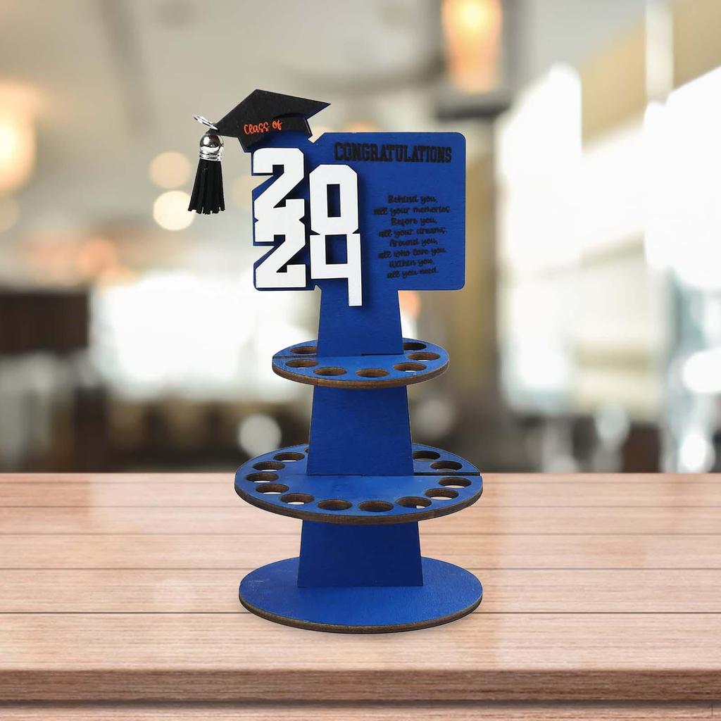 Подарок на выпускной держатель для денег, принадлежности для вечеринок, деревянное уникальное дерево, креатив