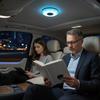 Interior Car Lights Magnetic USB Rechargeable LED Lamp USB Rechargeable Car Ceiling Roof Light For Atmosphere Reading Road Trip