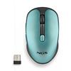 Ngs evo rust ice - souris sans fil rechargeable 2,4ghz,touches silencieuses,3 niveaux de résolution, conçue pour les droitiers, bleu