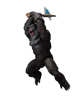 S.H.MonsterArts Кинг из фильма «Годзилла против Конга»: Новая Империя (2024) - Примерно 145 мм в высоту, окрашенный, шарнирная фигурка из АБС-пластика и ПВХ.