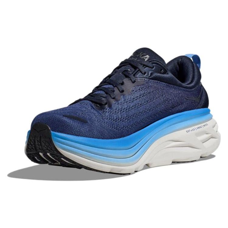 Мужские кроссовки HOKA Bondi 8 Outer Space синие универсальные 1123202-OSAA