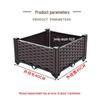 Extra-Large Thickened Plastic Balcony Planter Box - Outdoor Gardening Pot