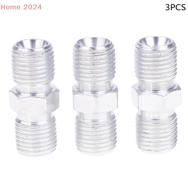 3 шт. Ниппель 1/4" наружный к 1/4" наружному NPT, Адаптер для соединения шланга безвоздушного распылителя краски и других