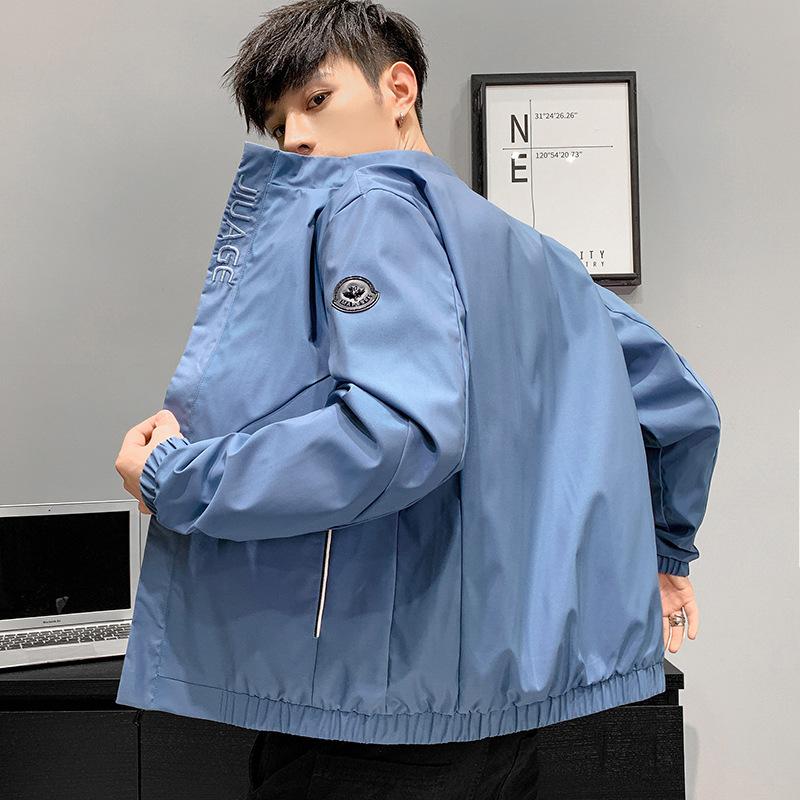 Мужское пальто осень-зима новая корейская версия трендовой осенней куртки бейсбольная повседневная весенне-осенняя куртка
