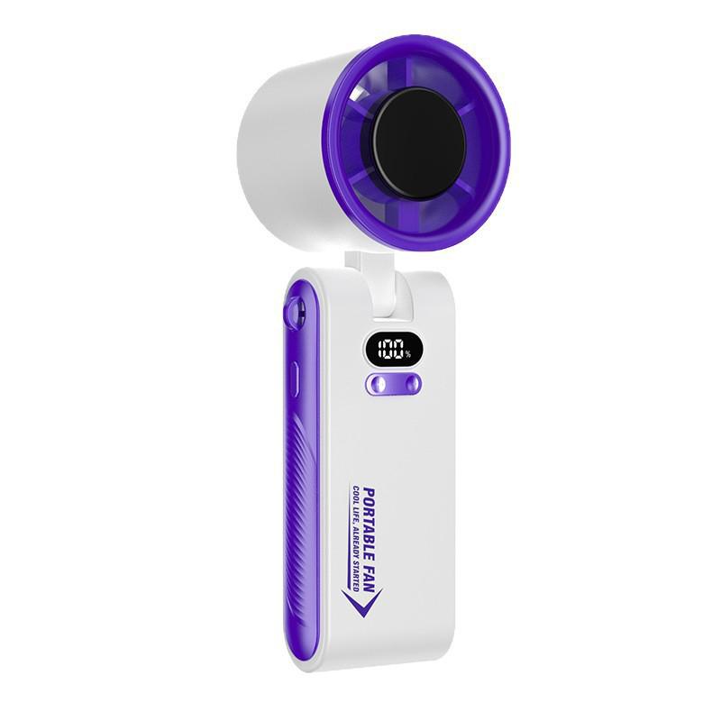 Rechargeable High-Speed Portable Folding Mini Fan with Large Capacity