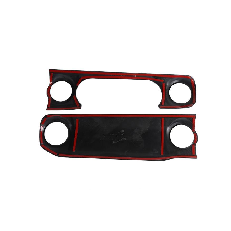 Наклейка на центральную консоль приборной панели автомобиля для салона Jeep Wrangler JL Gladiator JT 4XE 2018-2023