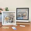 Travel Ticket & Postcard Collection Frame with Storage