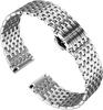 Ремешок для часов из нержавеющей стали для OB DW Longines L4 Удобный для ношения Двойная застежка-бабочка Ремешок для часов 14 мм 16 18 20 мм