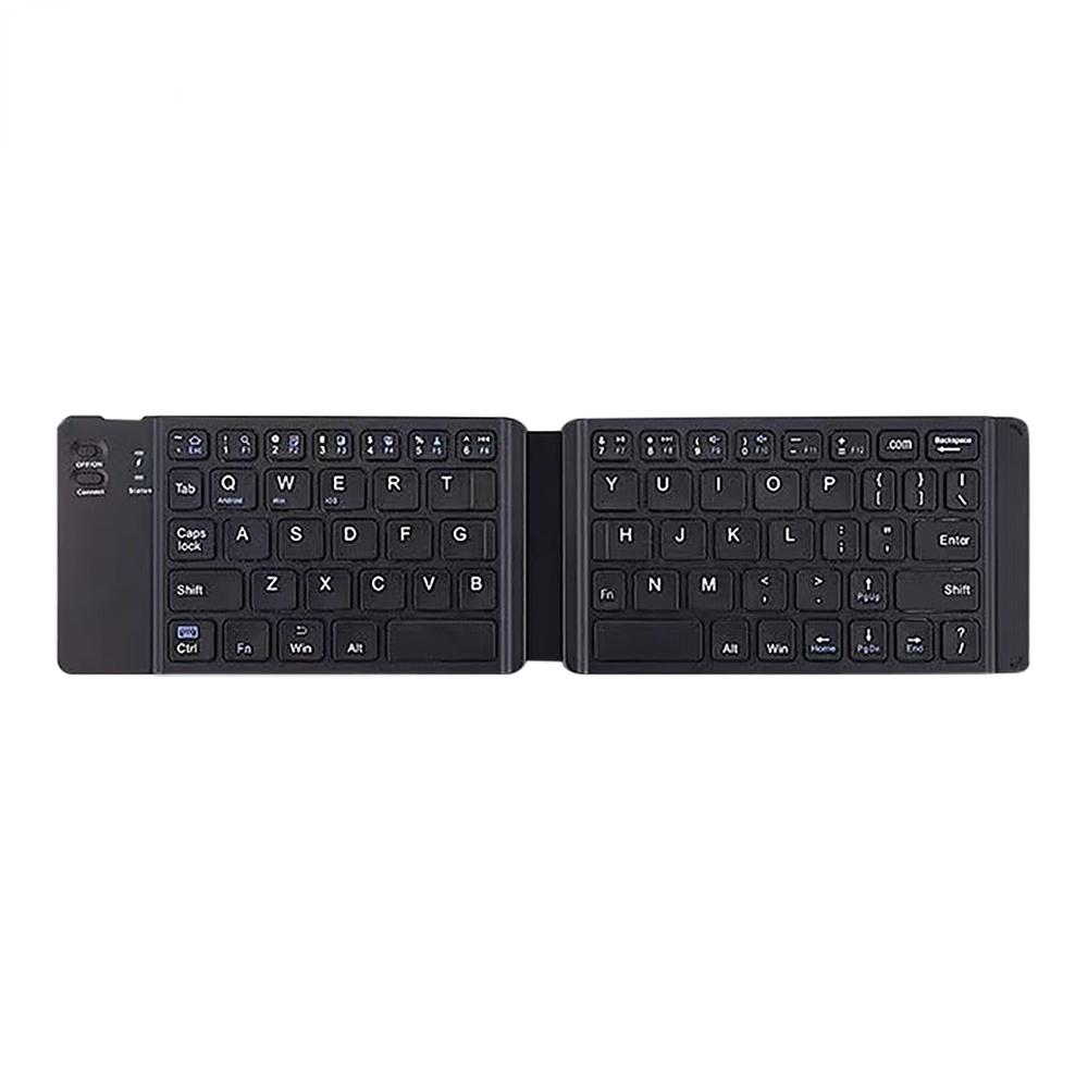 Portable Wireless Folding Bluetooth Keyboard For Windows Android IOS System Universal Phone Multi-Function Button Mini Keyboard