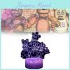 Светодиодный ночник Five Nights At Freddys Животное с пультом дистанционного управления для декора детской комнаты